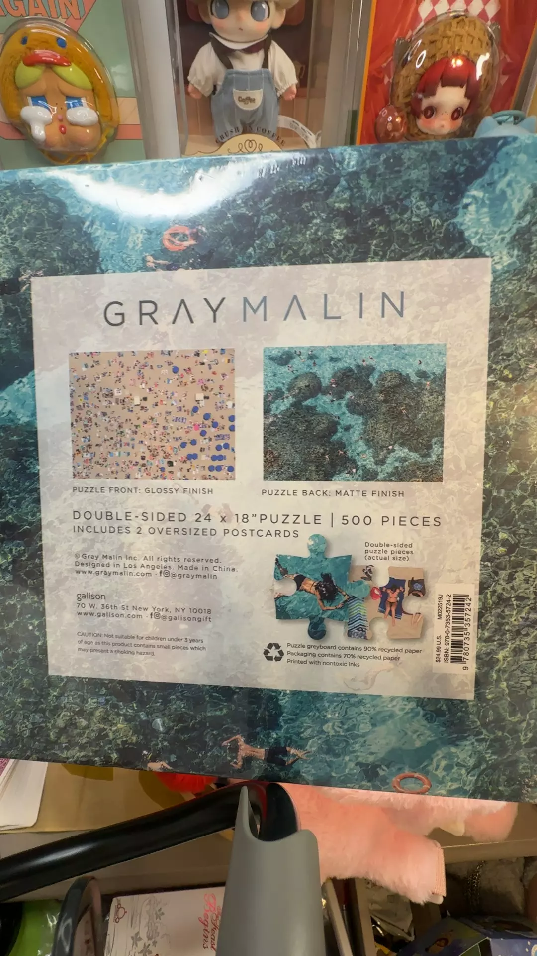 plant/double sided jigsaw puzzle 500 pcs-0