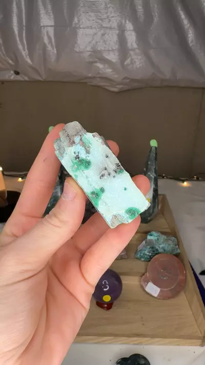 plant/Druzy Chrysocolla Congo 1-0-thumbnail