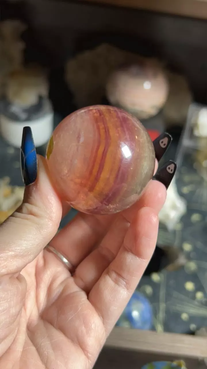plant/Fluorite Sphere-0