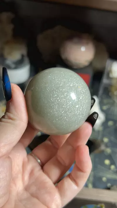 plant/Sage Mica Sphere-0-thumbnail