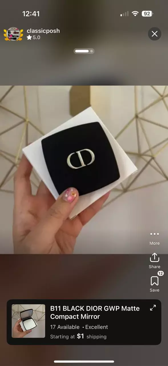 plant/Dior GWP mirror-0