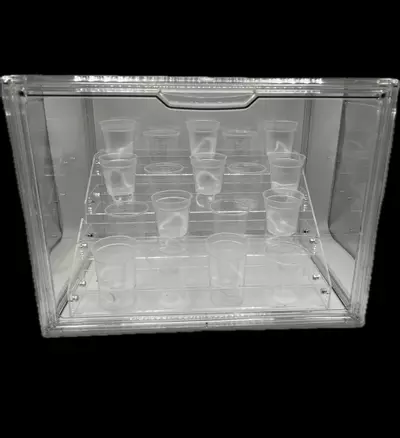 plant/Propagation box with shelves pots not included-0-thumbnail