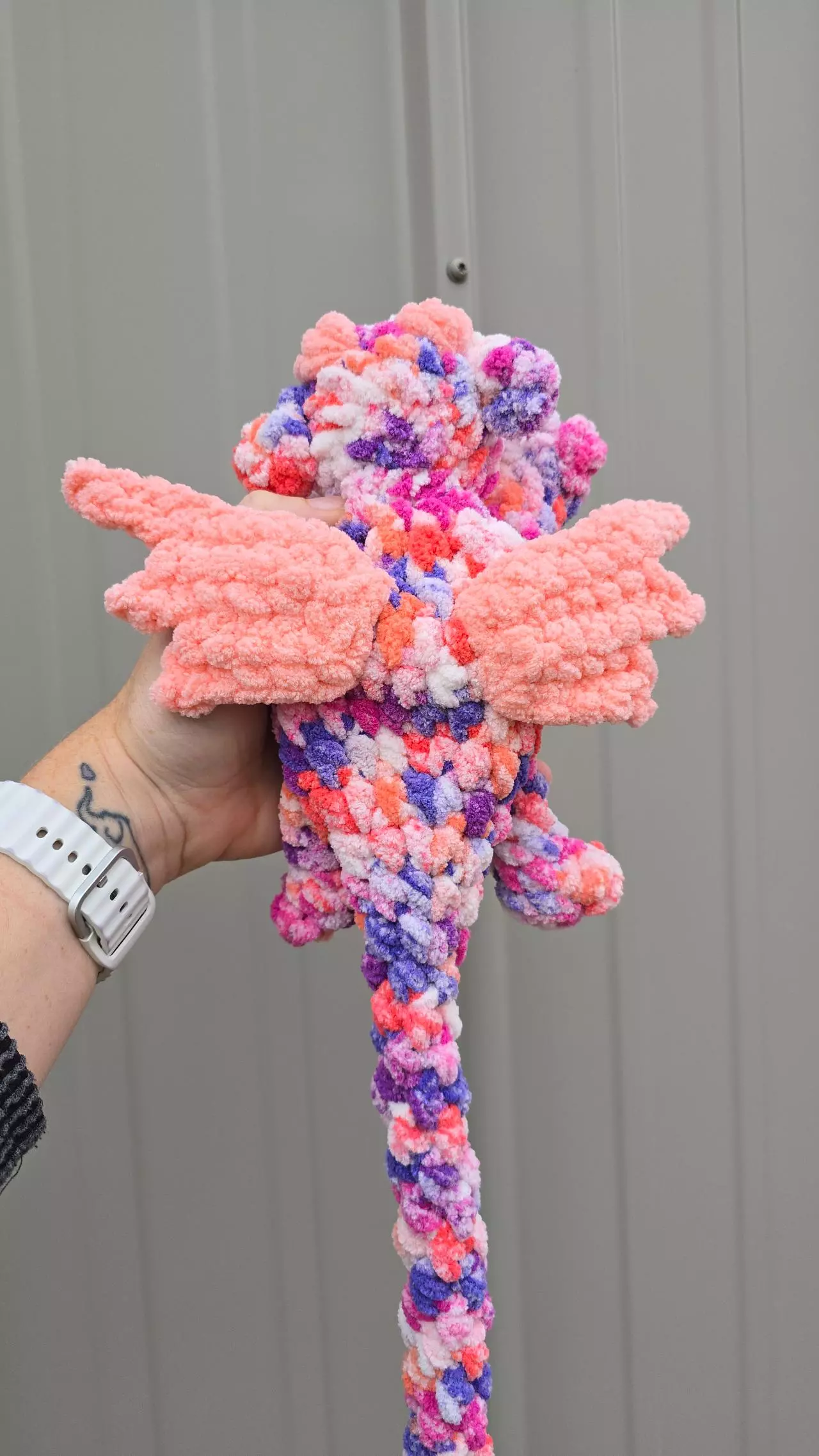 plant/Tie-dye Dragon Snuggler-4