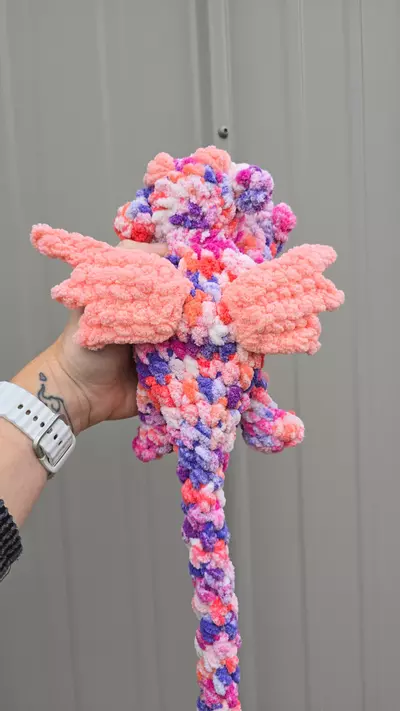 plant/Tie-dye Dragon Snuggler-4-thumbnail