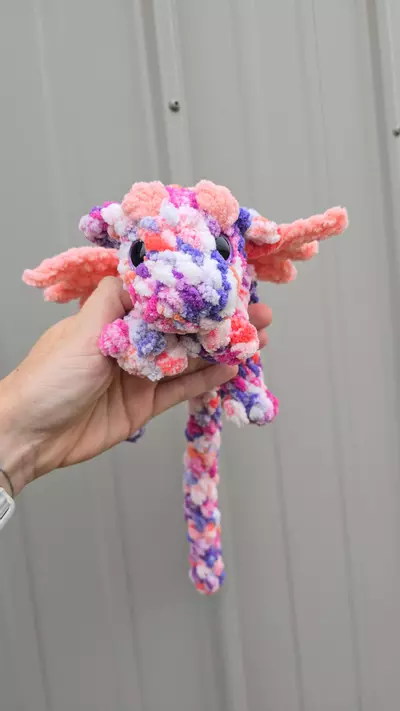 plant/Tie-dye Dragon Snuggler-2-thumbnail