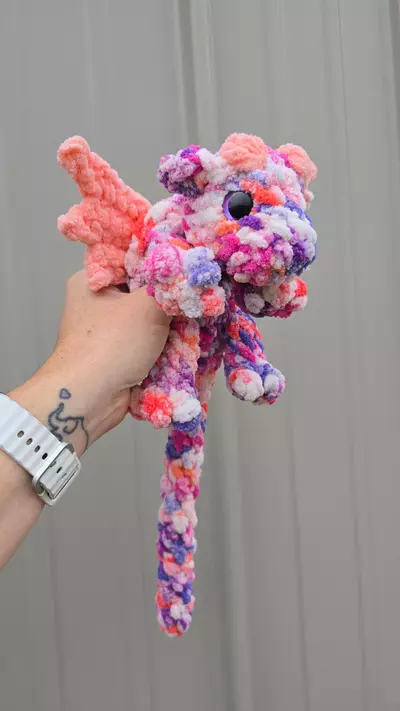 plant/Tie-dye Dragon Snuggler-3-thumbnail