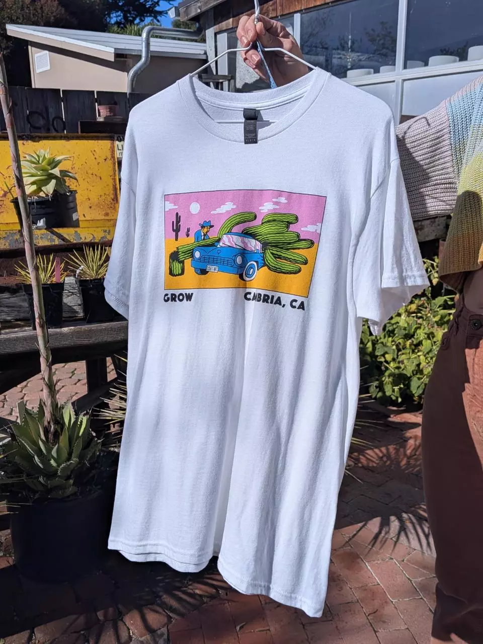 plant/grow cactus tee-0