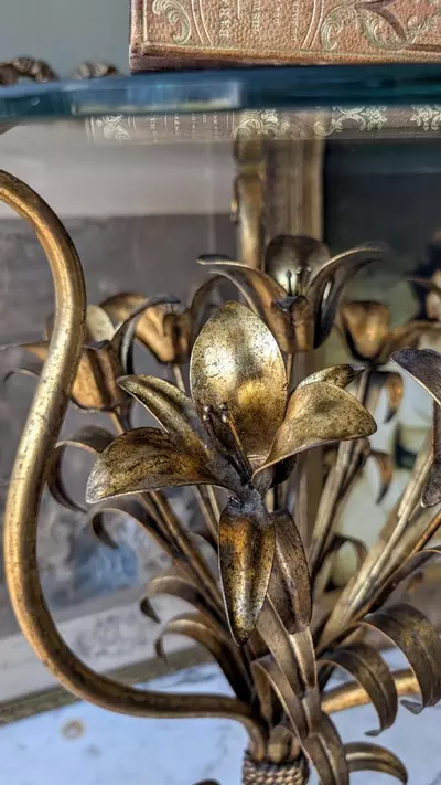 plant/Vintage Italian Tole side table-1-thumbnail