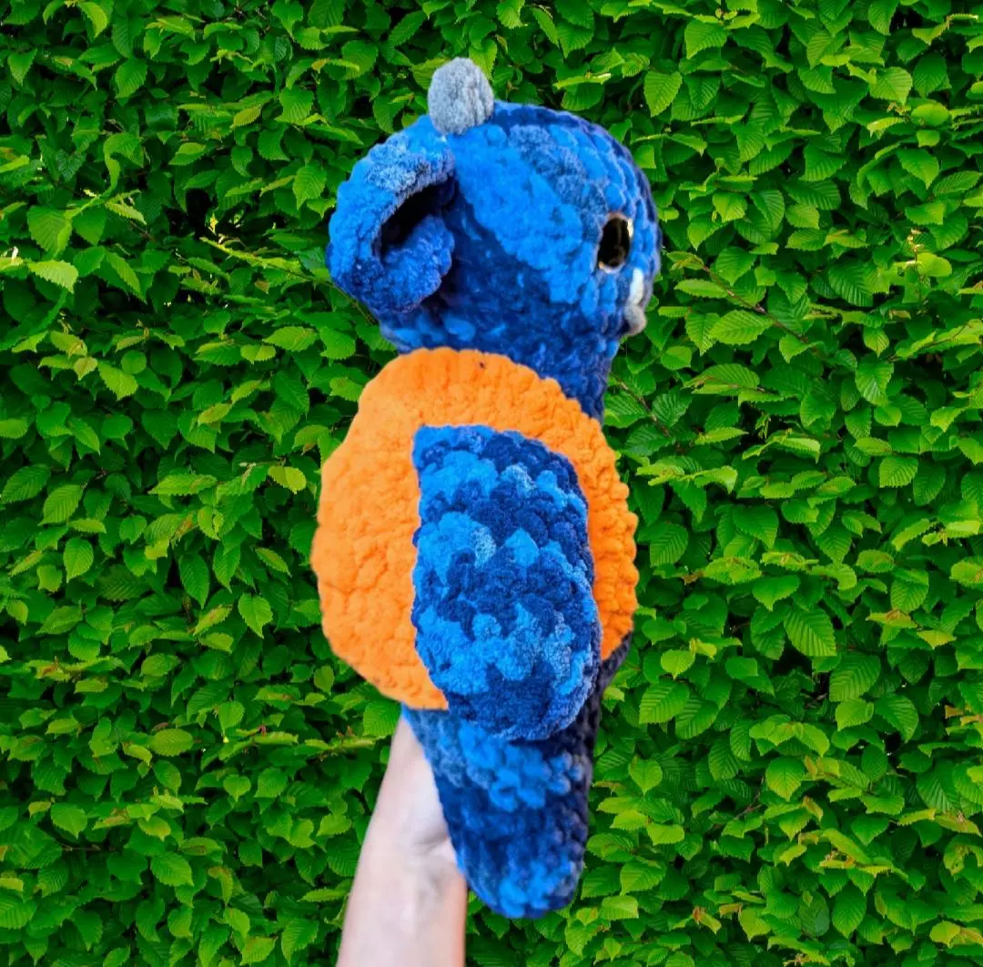 plant/Grubble the Goblin - blue with orange vest-1