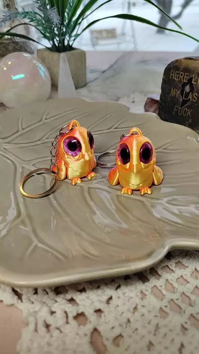 plant/Bird Keychain-0-thumbnail