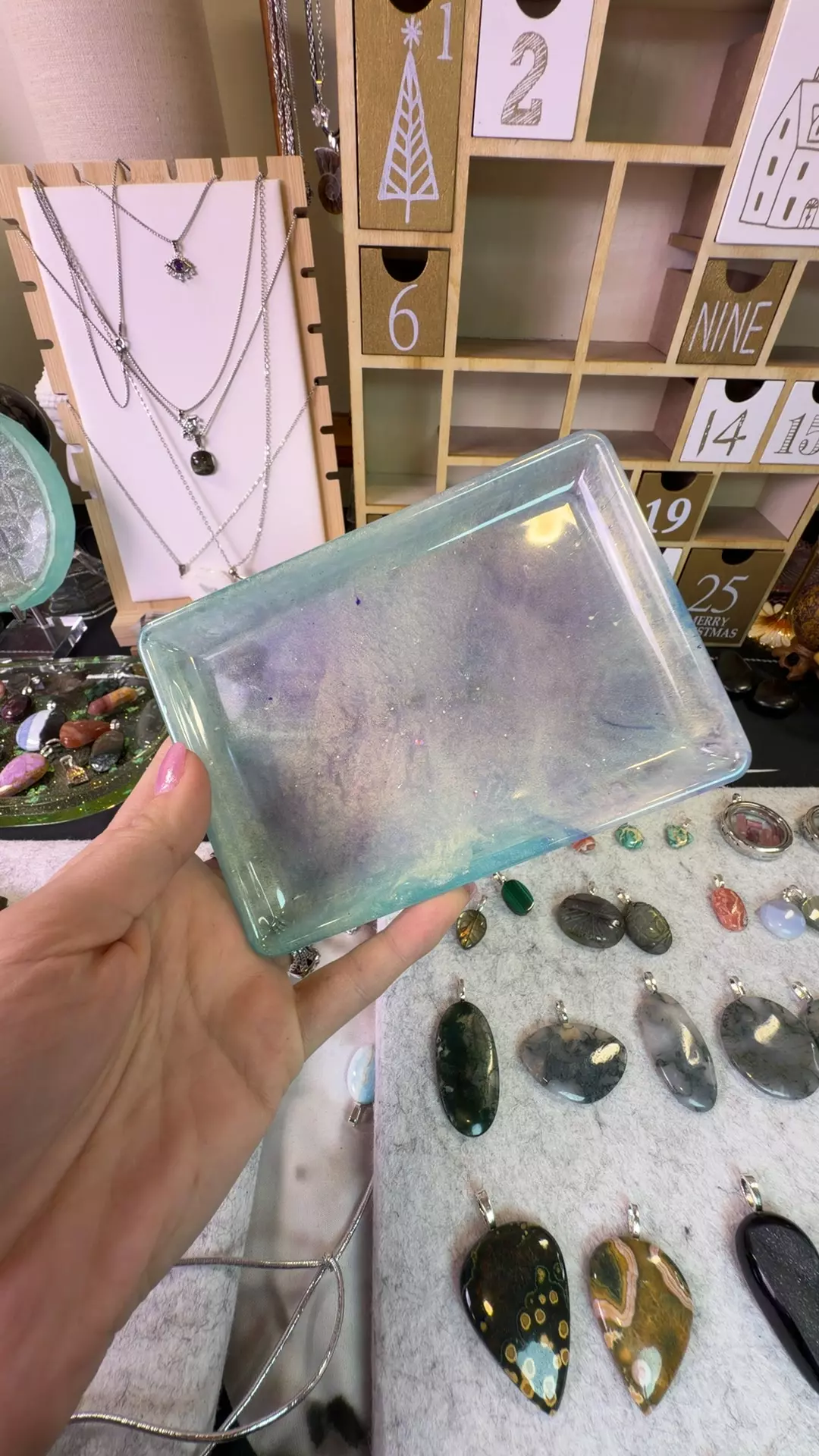 plant/mermaid tray-0