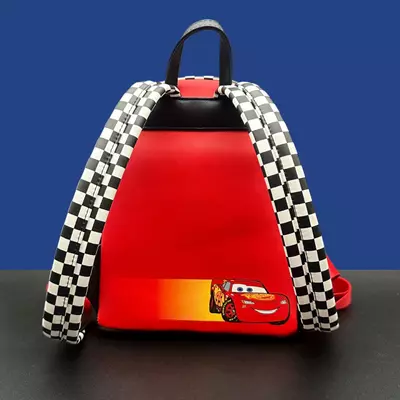 plant/Lightning McQueen Rust-Eze Light up Disney Pixar Cars Loungefly Mini Backpack-2-thumbnail