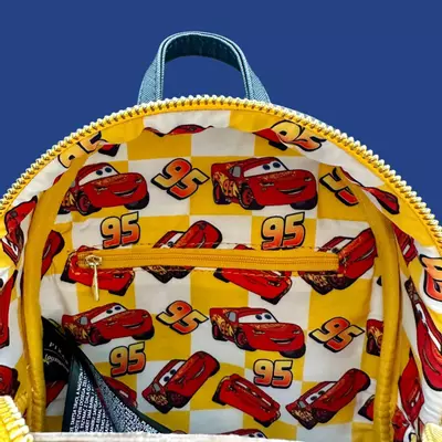 plant/Lightning McQueen Rust-Eze Light up Disney Pixar Cars Loungefly Mini Backpack-4-thumbnail