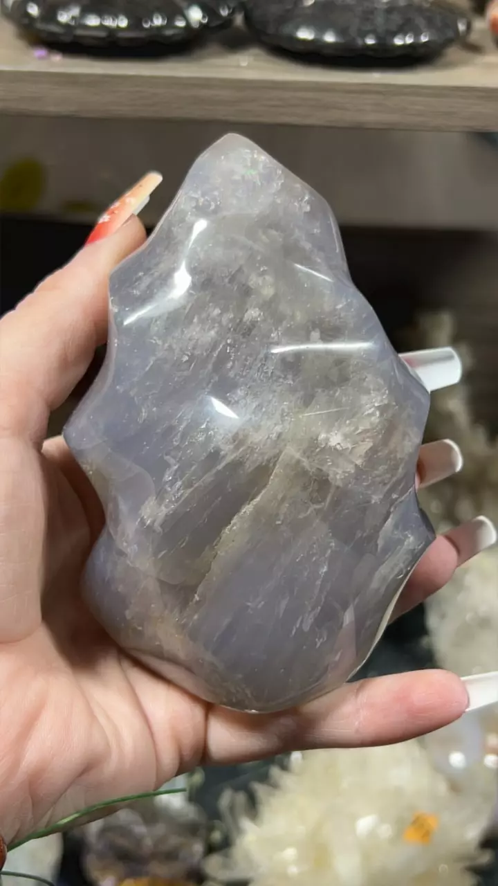 plant/Lavender Blue Rose Quartz Flame-0