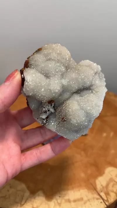 plant/Druzy Quartz with Limenite | Missouri-0-thumbnail