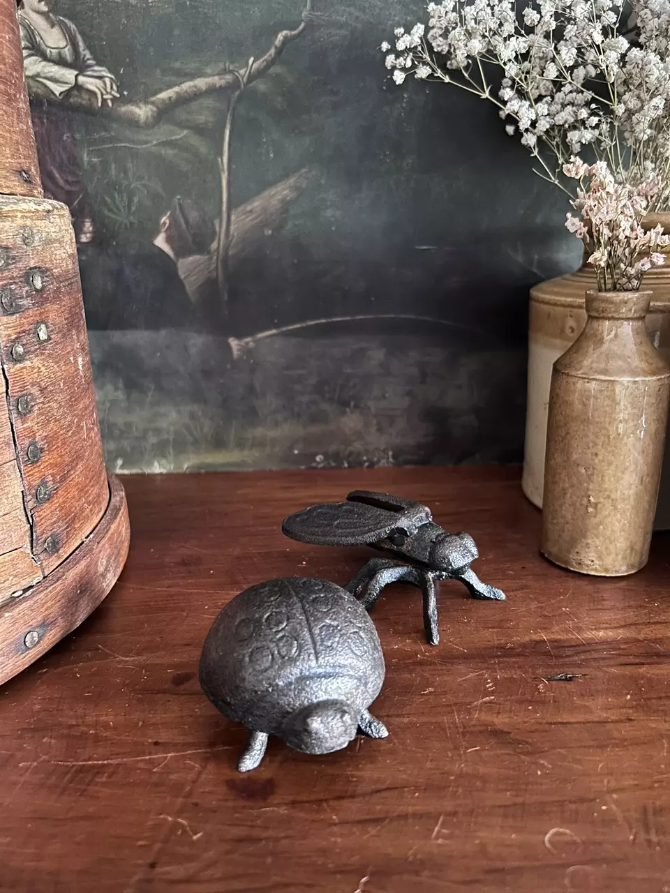 plant/Cast Iron Lady Bug-3