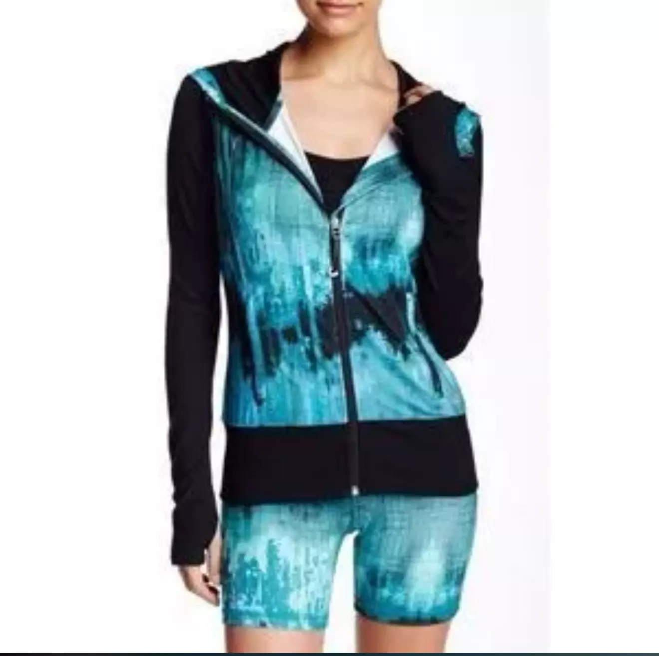 plant/078 S (PTP 17-19) Alo Airbrush Full Zip Jacket-0