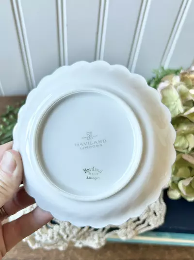 plant/Limoges trinket tray- Peonies- 4 1/2-2-thumbnail