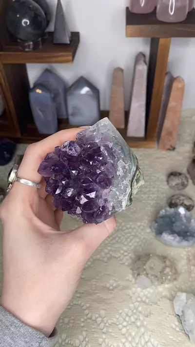plant/Brazilian Amethyst Druzy Tower-0-thumbnail
