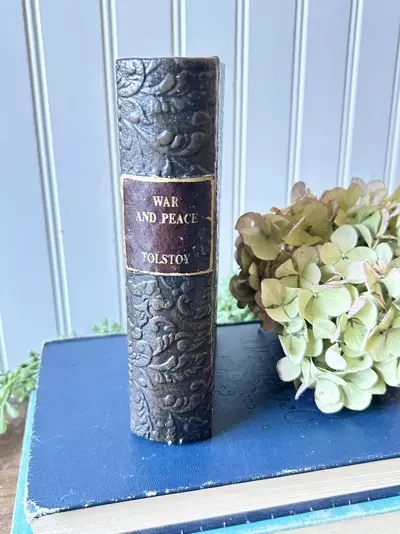 plant/“War and Peace” felt lined box 6 1/2x 4 1/2x 1 1/2-0-thumbnail