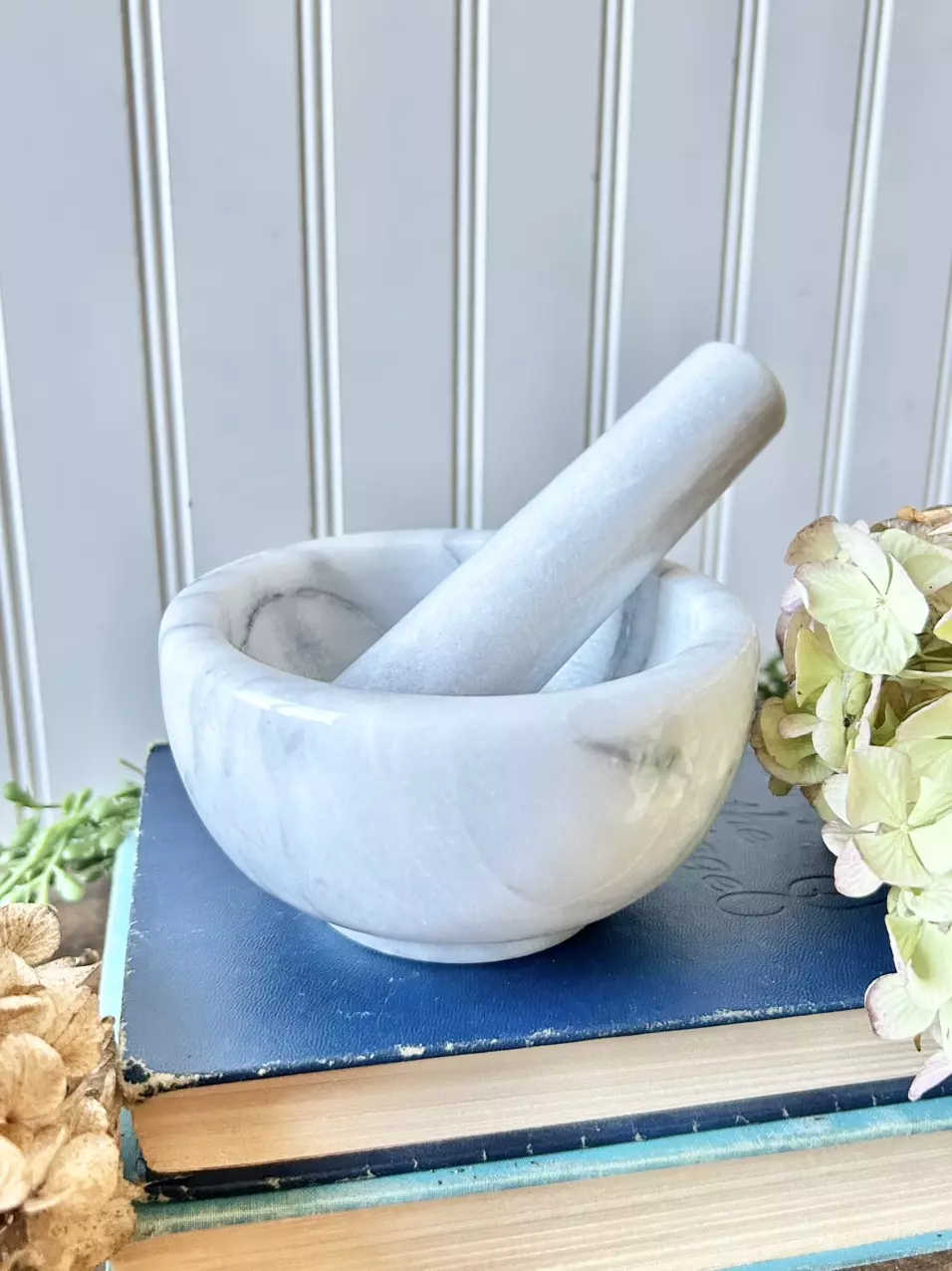 plant/Marble mortar and pestle 3x4 1/2-0
