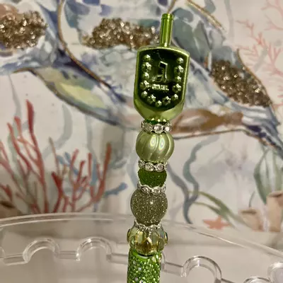 plant/Shiny Green Dreidel Pen-0-thumbnail