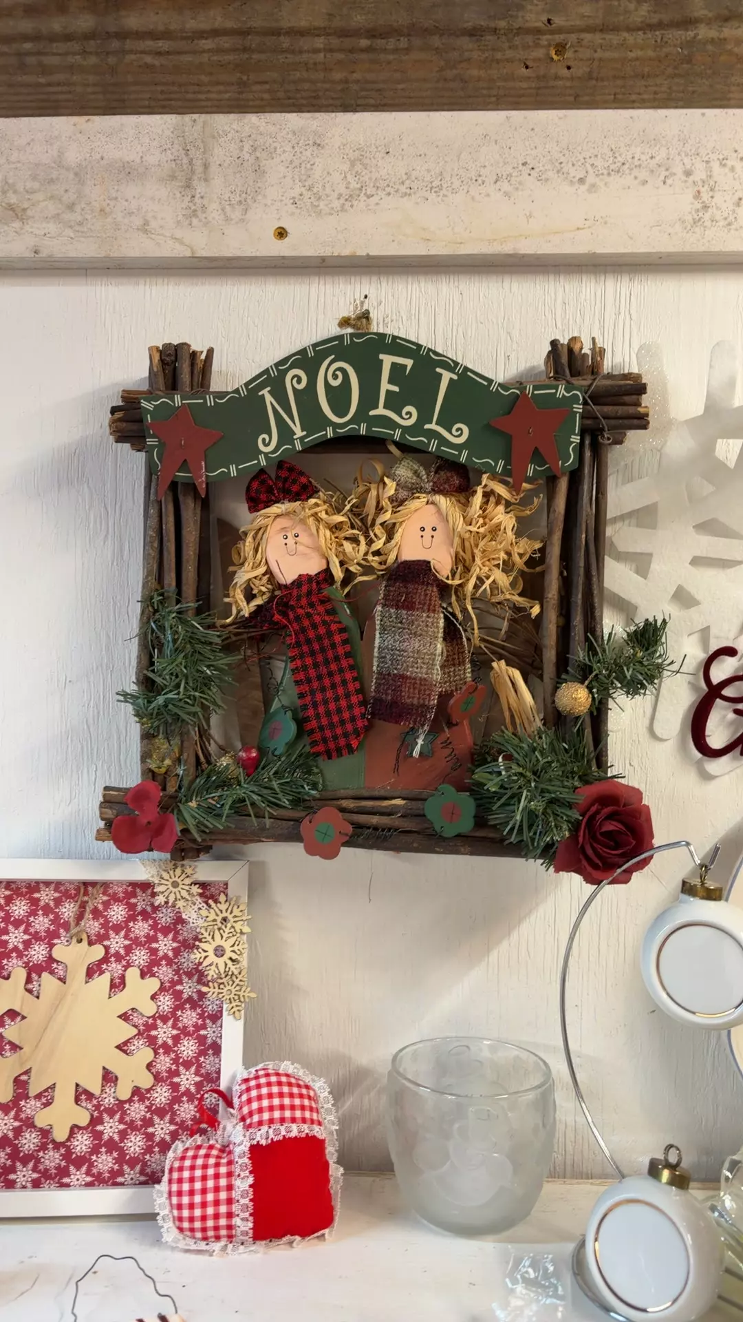 plant/Noel wall hanging.-0