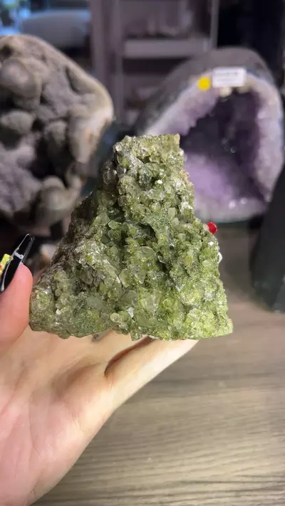 plant/Fairy Epidote from Turkey-0-thumbnail