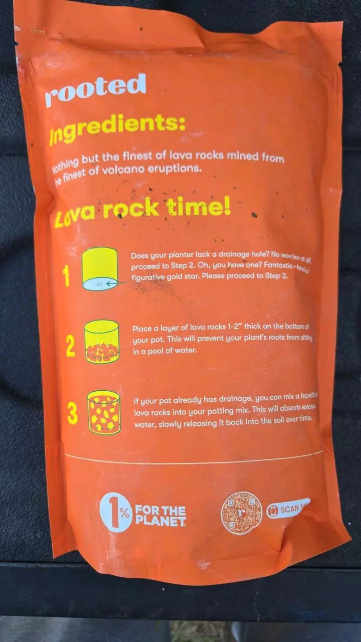 plant/Lava rocks fine stone great for alocaisa/ anthuriums-1