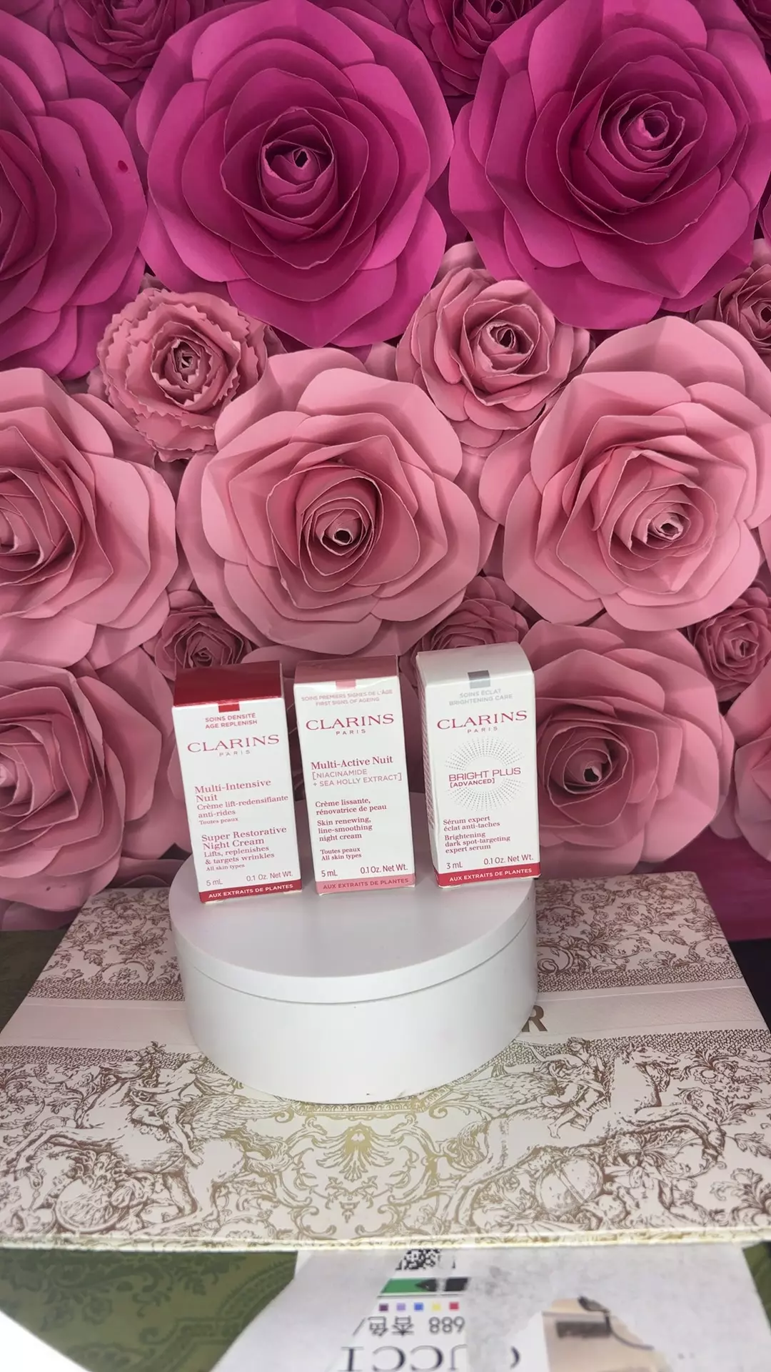 plant/clarins set of 3 #6-0