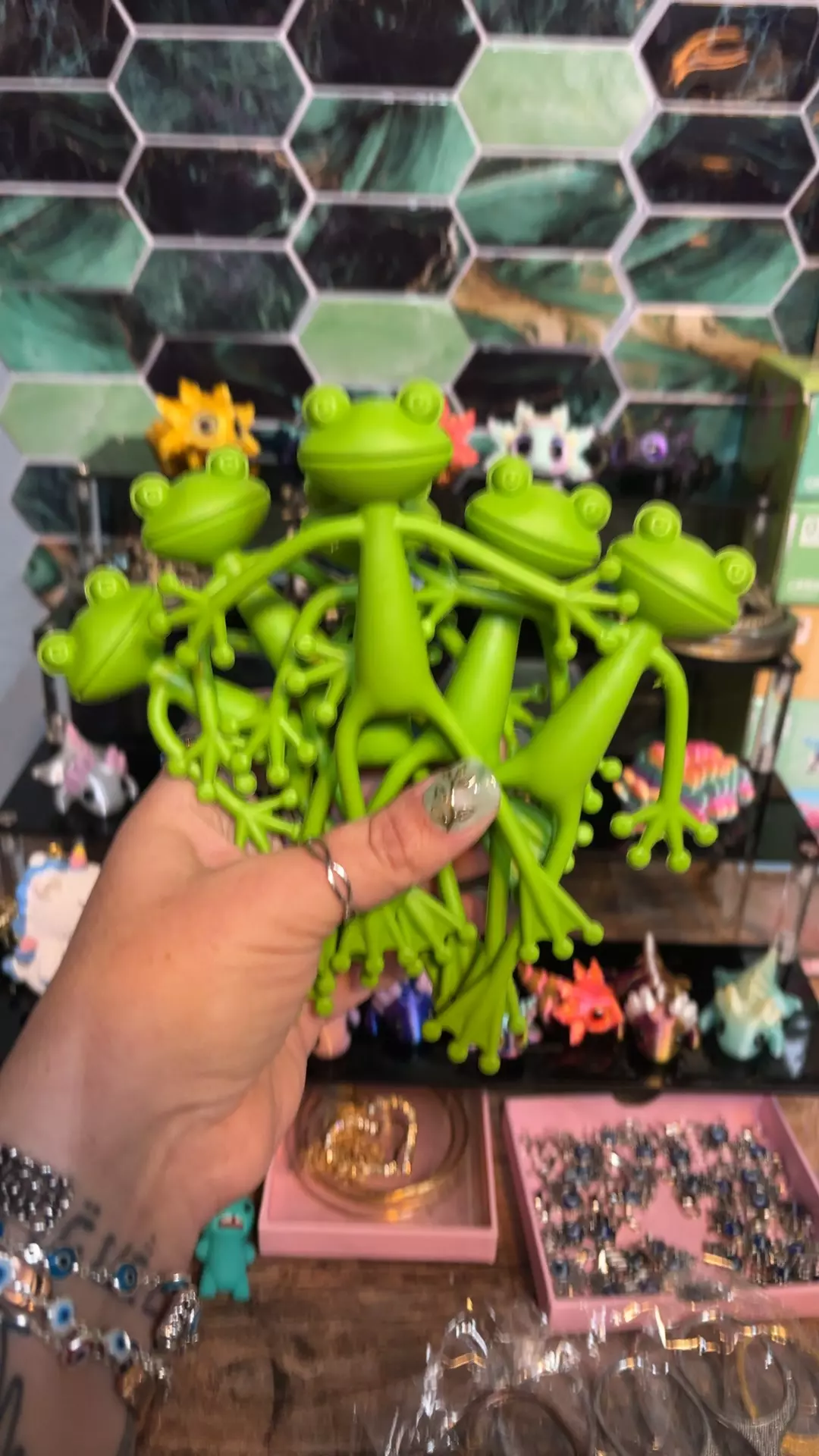 plant/Adjustable frog for plants or enclosures-0