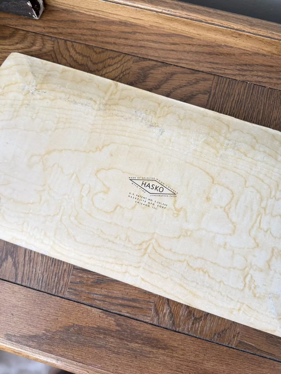 plant/Mid Century Tray-2