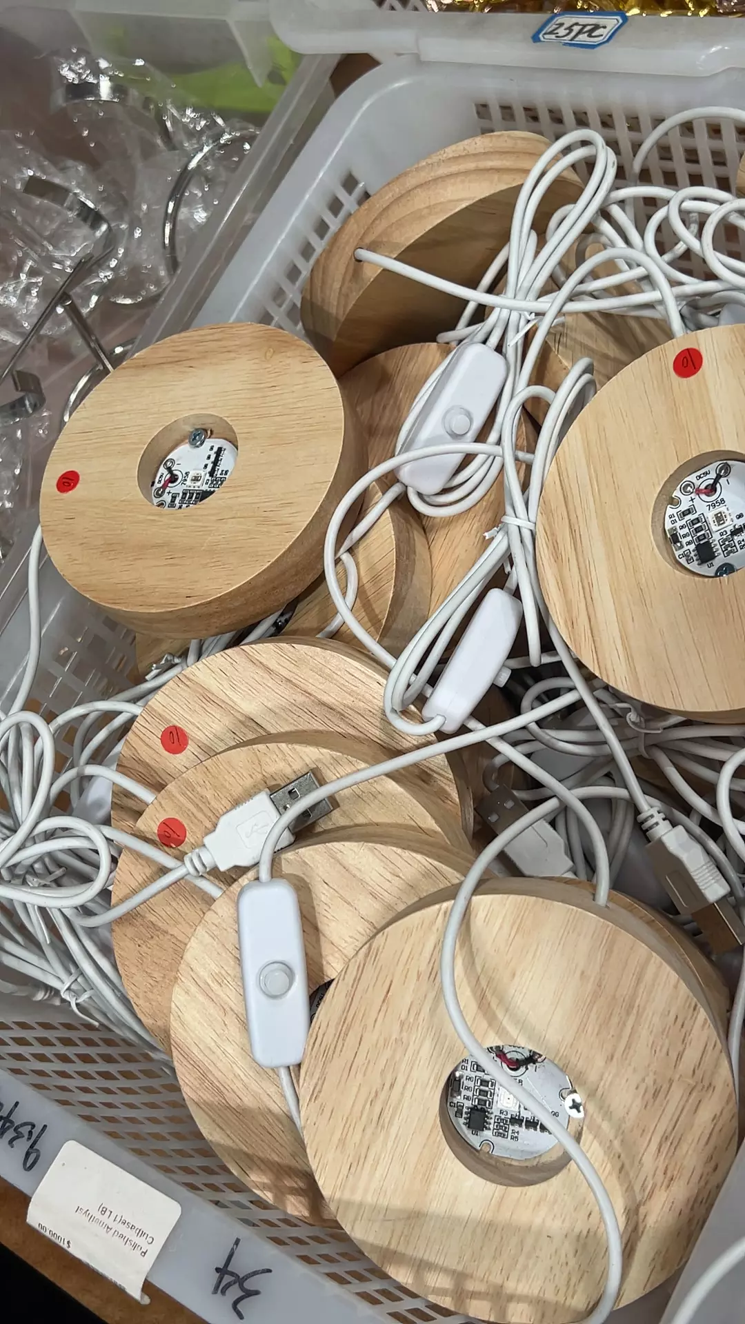 plant/multi color led stand-0