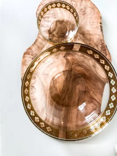 plant/Vintage mid century Culver bowl set-3-thumbnail