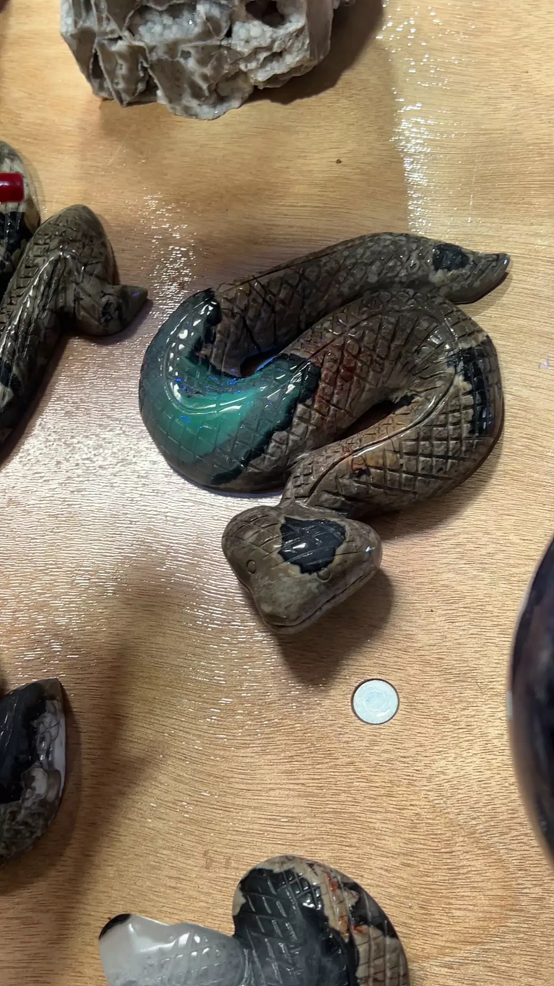 plant/volcanic agate cobra 124-0