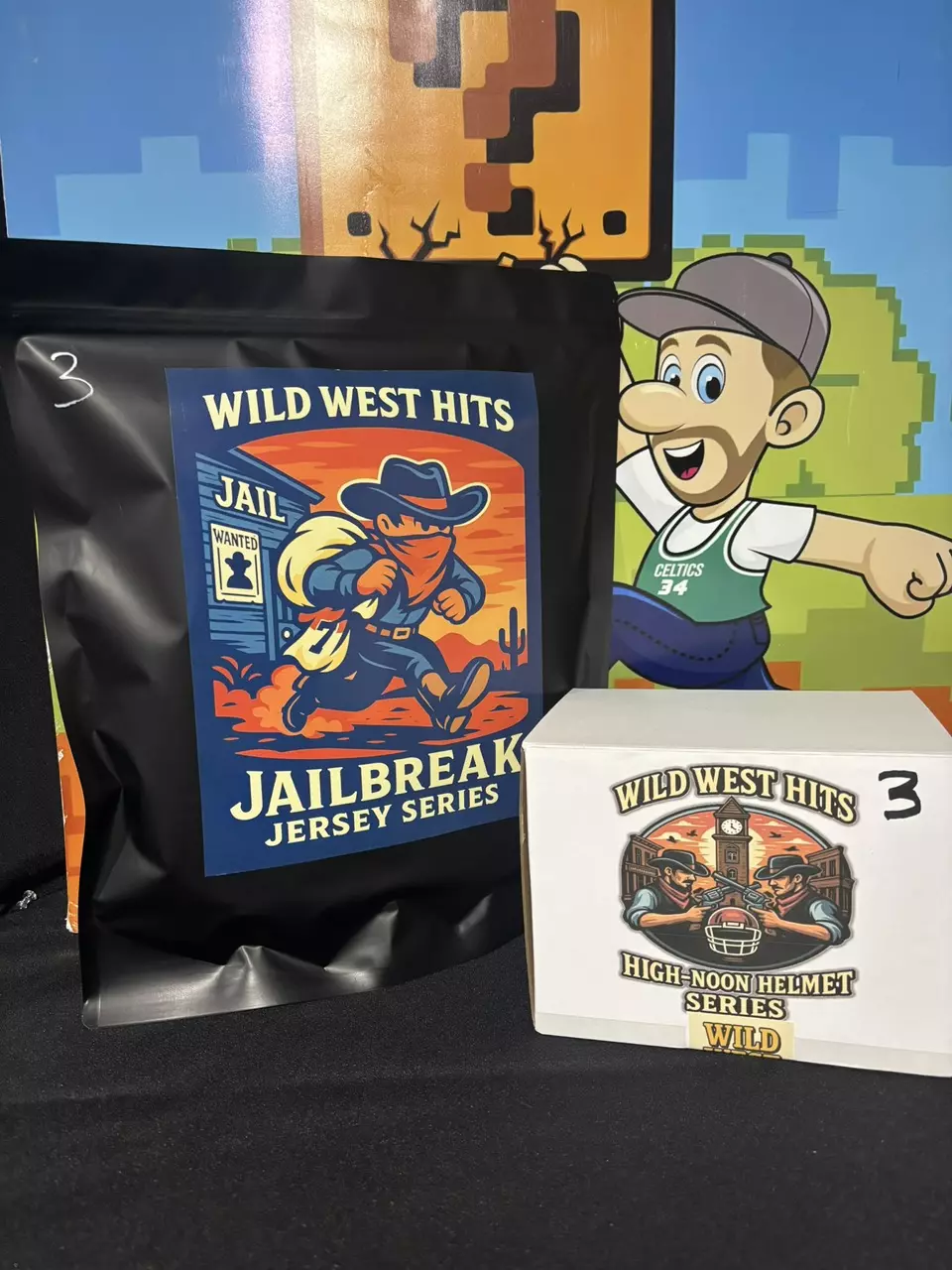 plant/Wild West Mixed Memorabilia Break-0