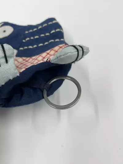 plant/Hand-sewn Owl🦉key pouch 4.5”*4.5” WYSIWYG-2-thumbnail