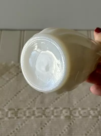 plant/Milk Glass Swirl Vase #2-1-thumbnail