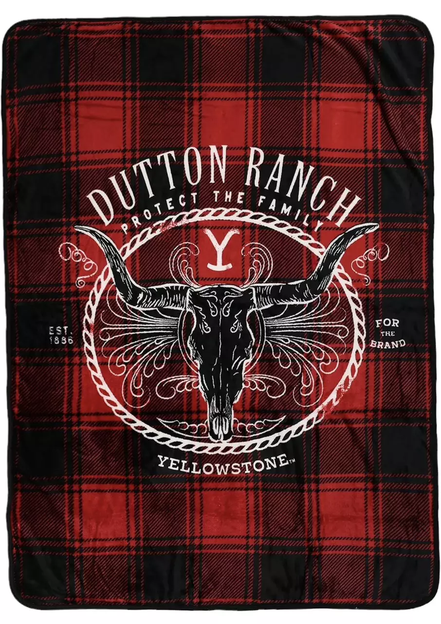 plant/Northwest Yellowstone Silk Touch Blanket Protect the Family-0