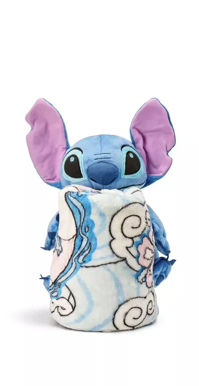 plant/Disney Lilo and Stitch Stitch Hugger Pillow with Silk Touch Throw Blanket-0-thumbnail