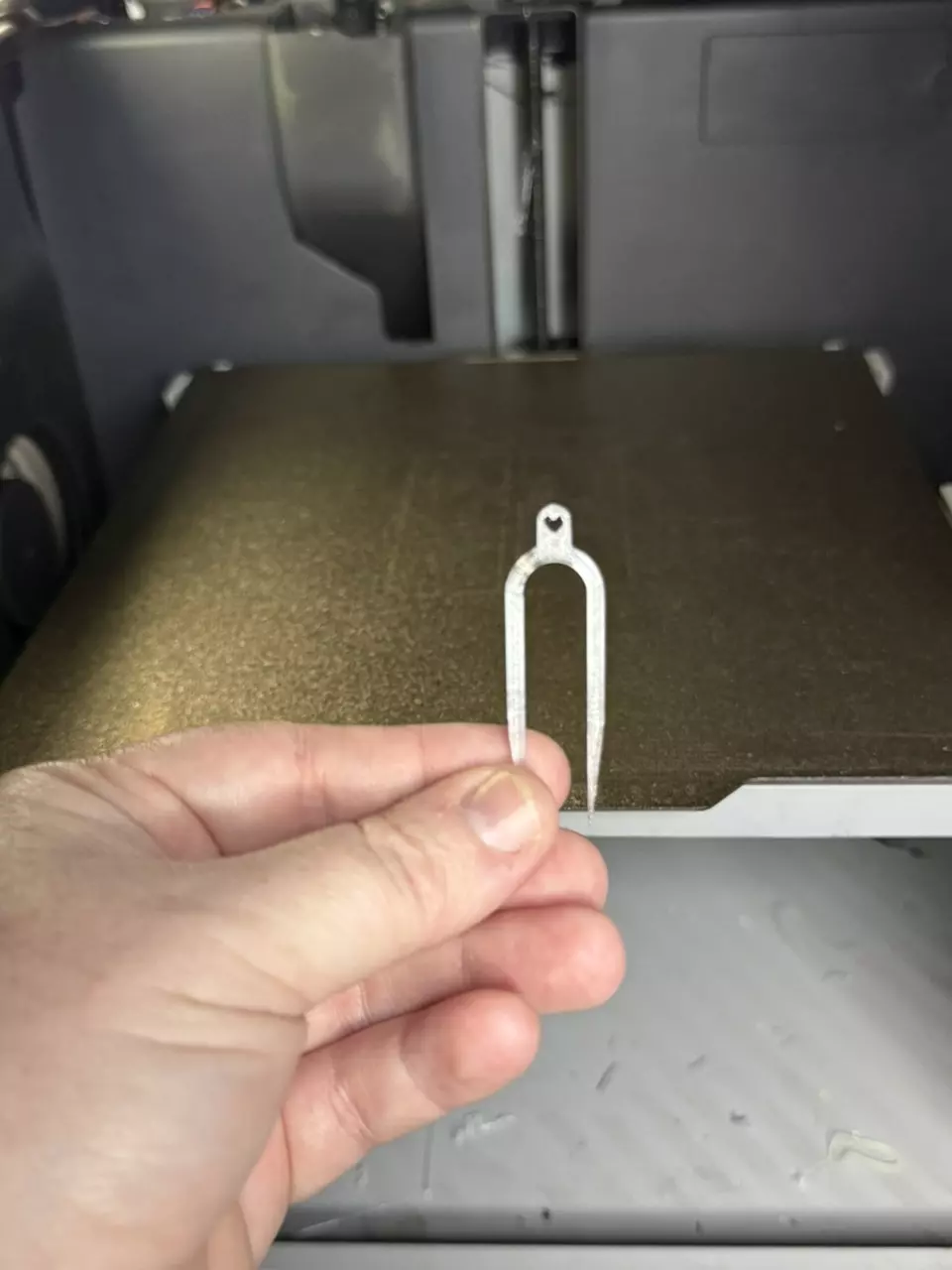 plant/20 count | Heart Plant Prop Pins | 3D printed | Clear PETG-1