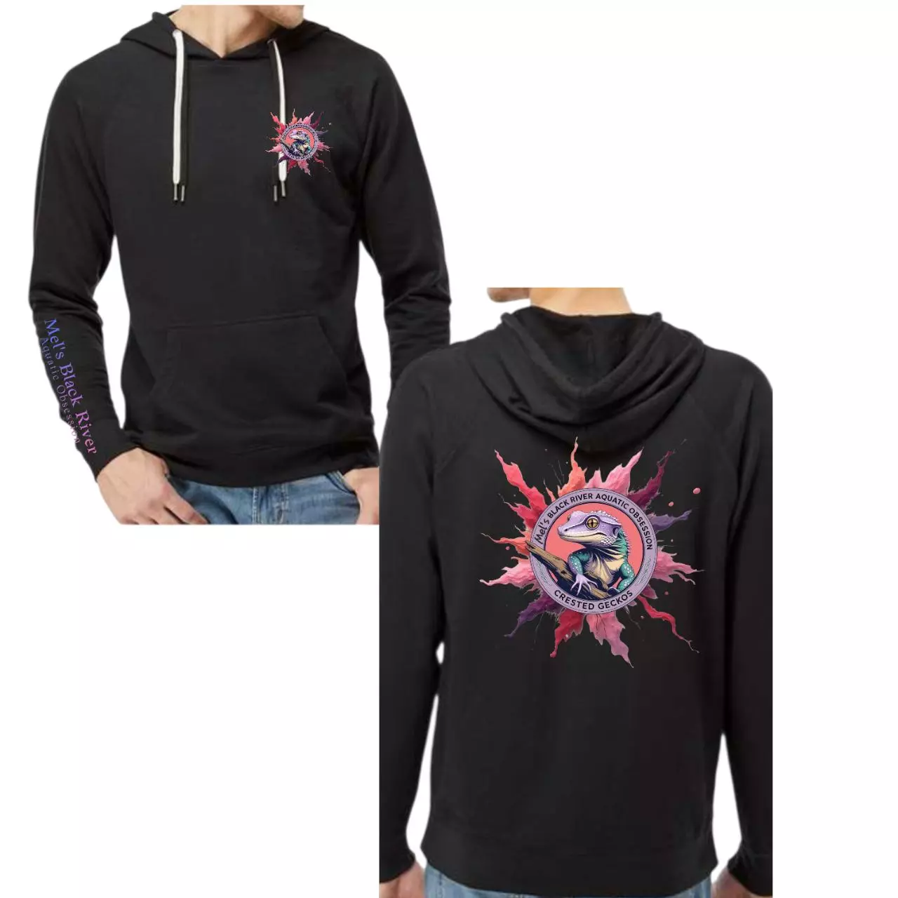 plant/Light weight hoodie. Pick your logo and size-1