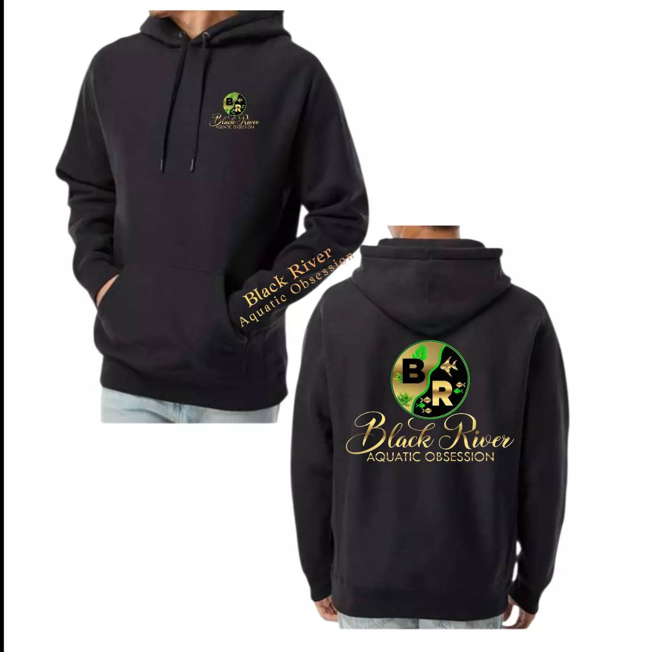 plant/Thick Premium Hoodie, pick which logo you would like & size-0