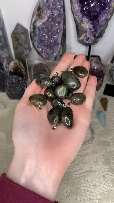 plant/Intuitively Chosen Labradorite Pendant (1)-0-thumbnail