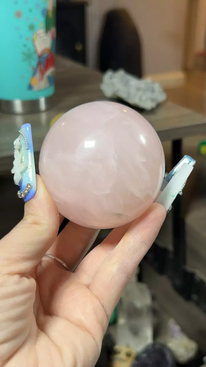 plant/Mangano Calcite Sphere-0