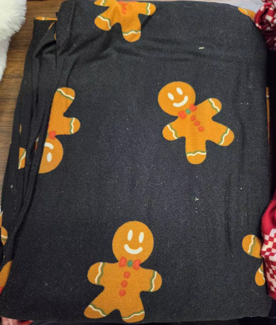 plant/Christmas Leggings Size XL-0