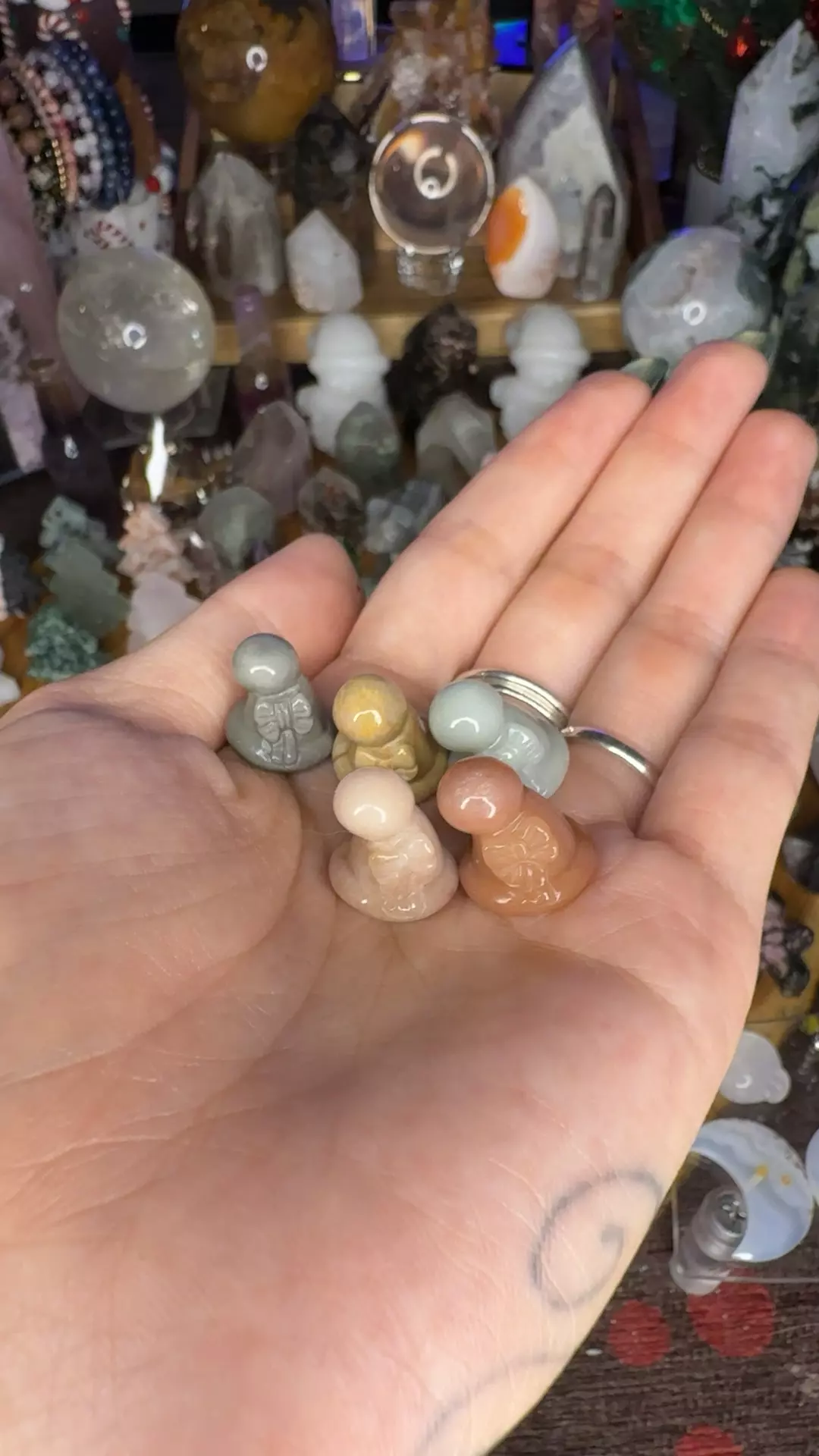 plant/Alashan agate mini hat 13-0