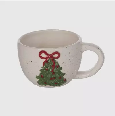 plant/Holiday Tree Ceramic Mug Planter – 14.5oz Christmas Pot-0-thumbnail