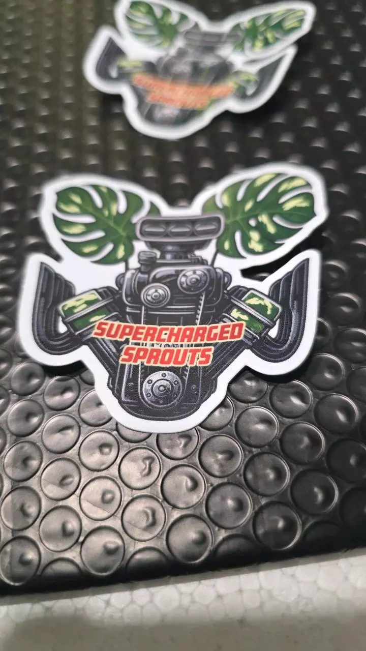 plant/superchargedsprouts sticker-0