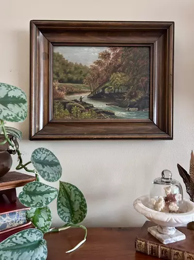 plant/Antique Oil Painting-5-thumbnail